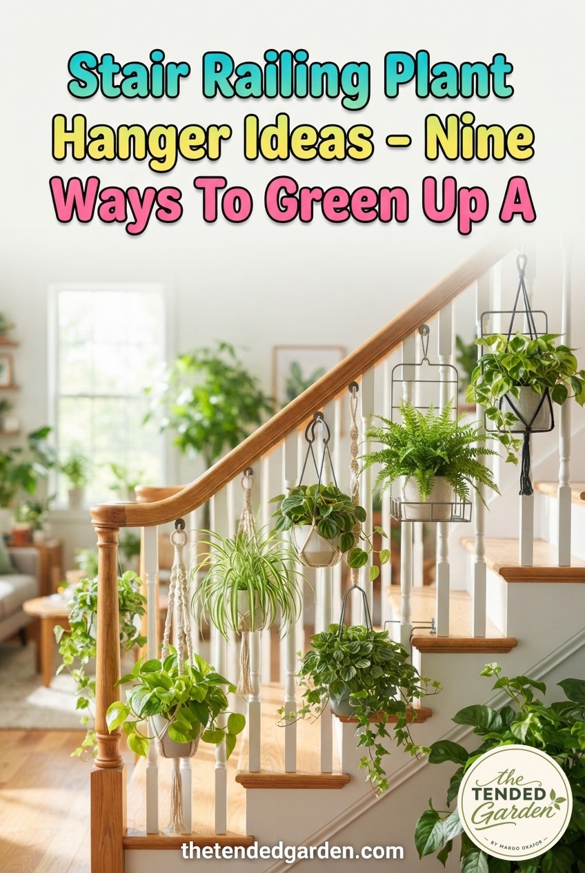 Stair Railing Plant Hanger Ideas - Nine Ways To Green Up A